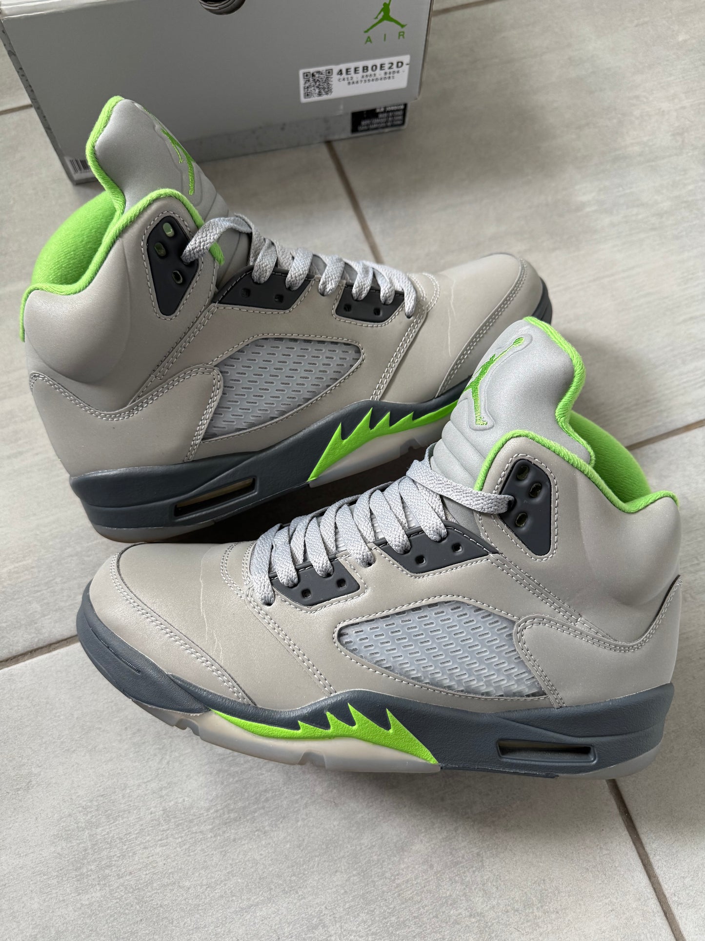 Air Jordan 5 Green Bean