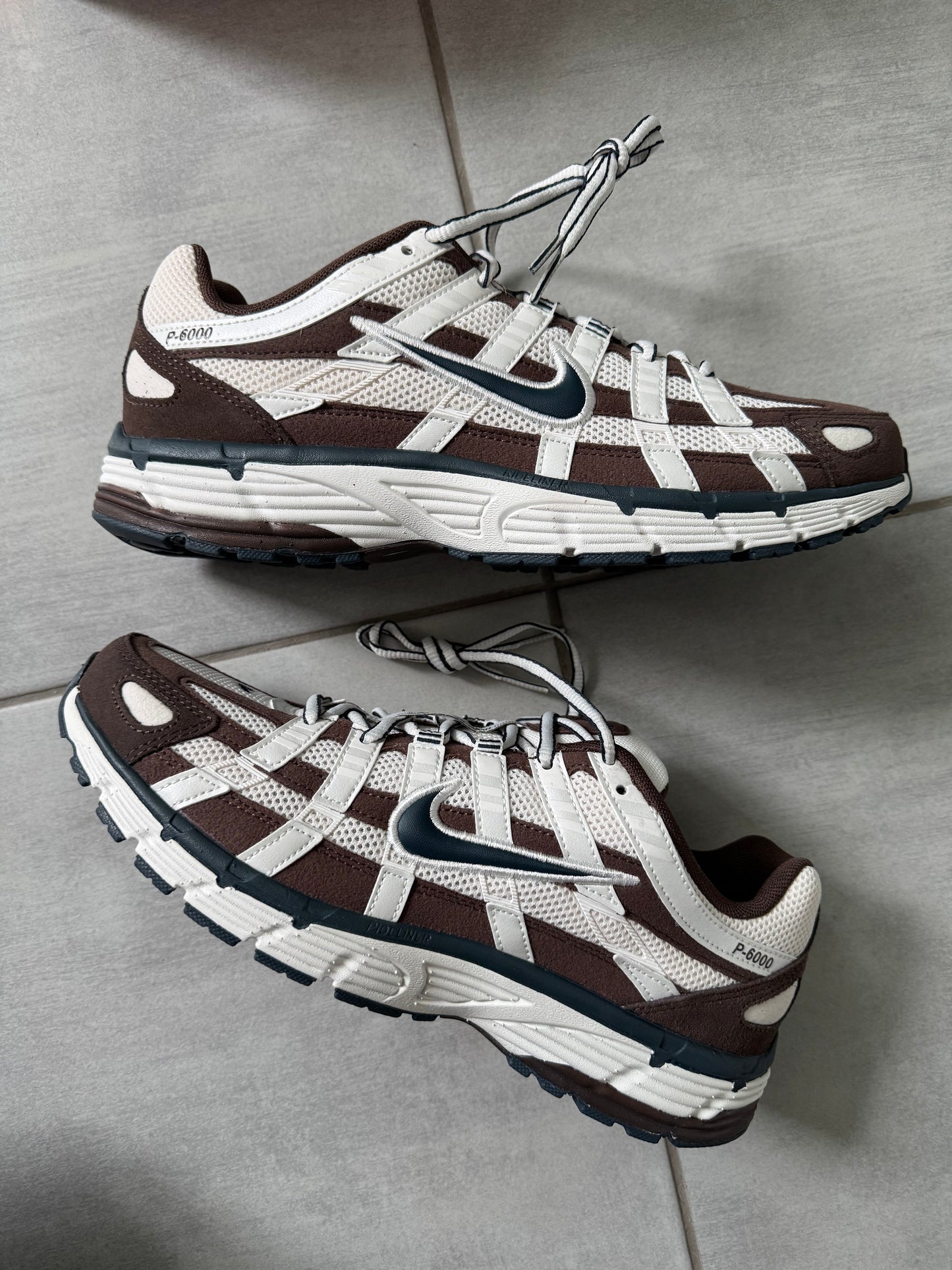 Nike P-6000 White Brown HV8972-001