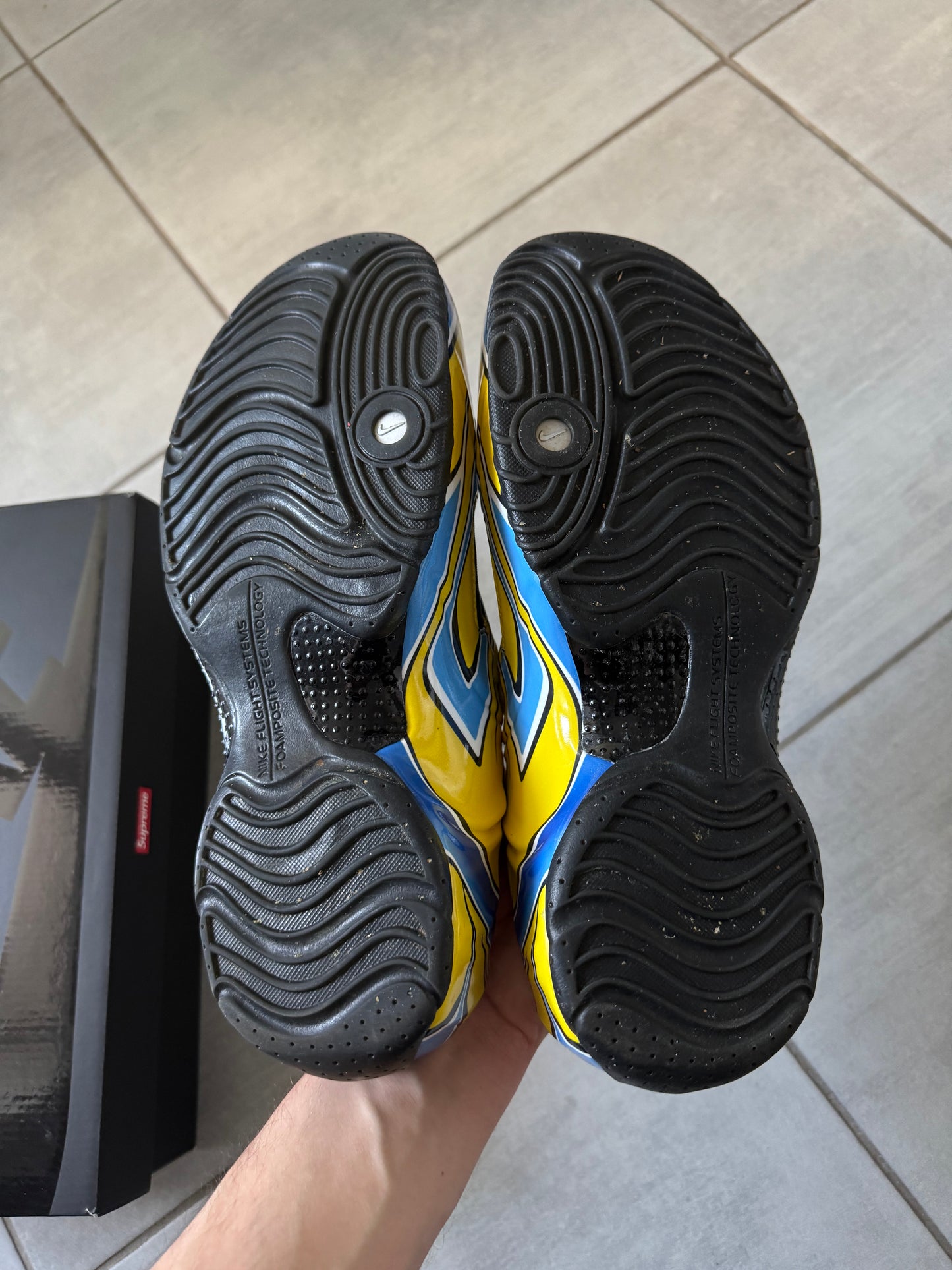Nike Clogposite x Supreme Opti Yellow