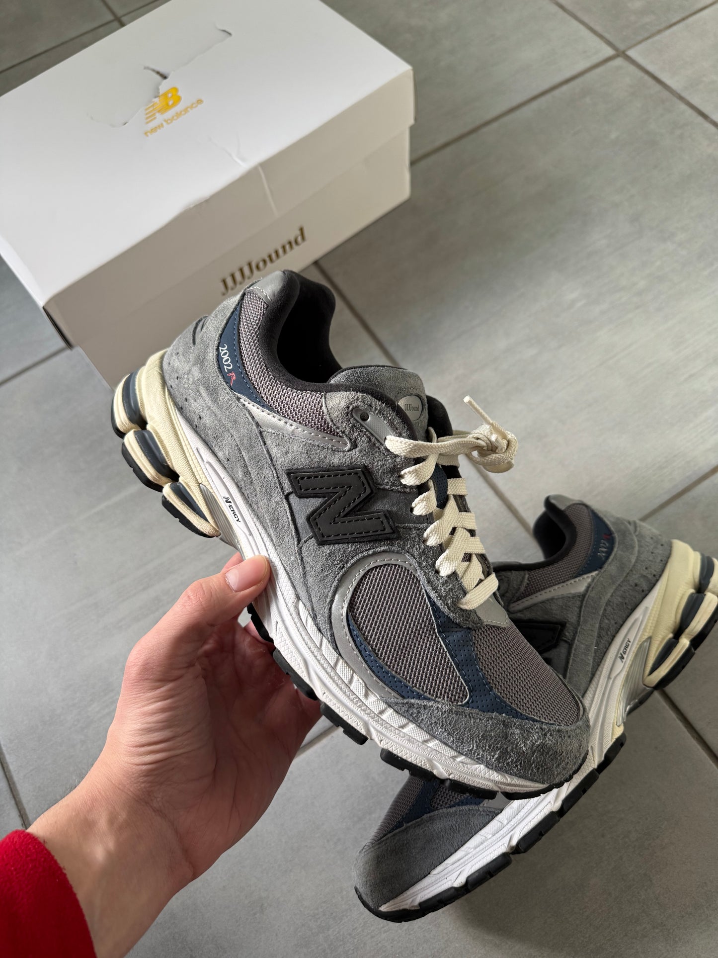 New Balance 2002R x JJJJound Storm Blue M2002RU2