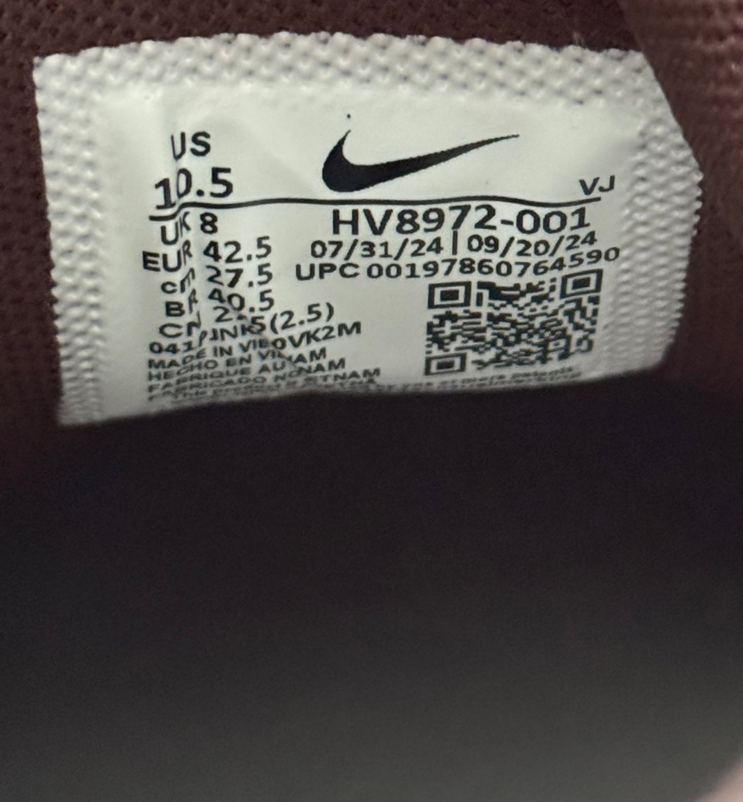 Nike P-6000 White Brown HV8972-001