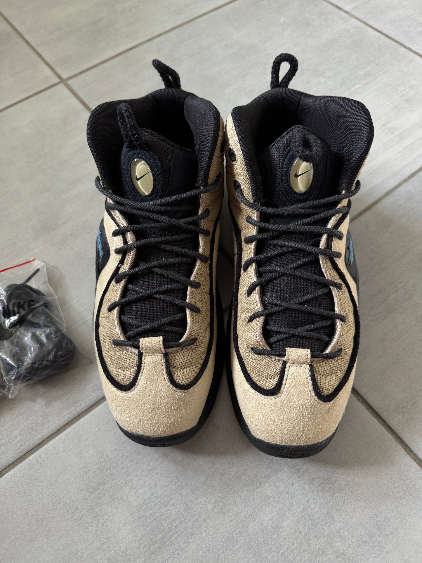 Nike Air Penny 2 x Stussy Rattan Limestone DX6934-200