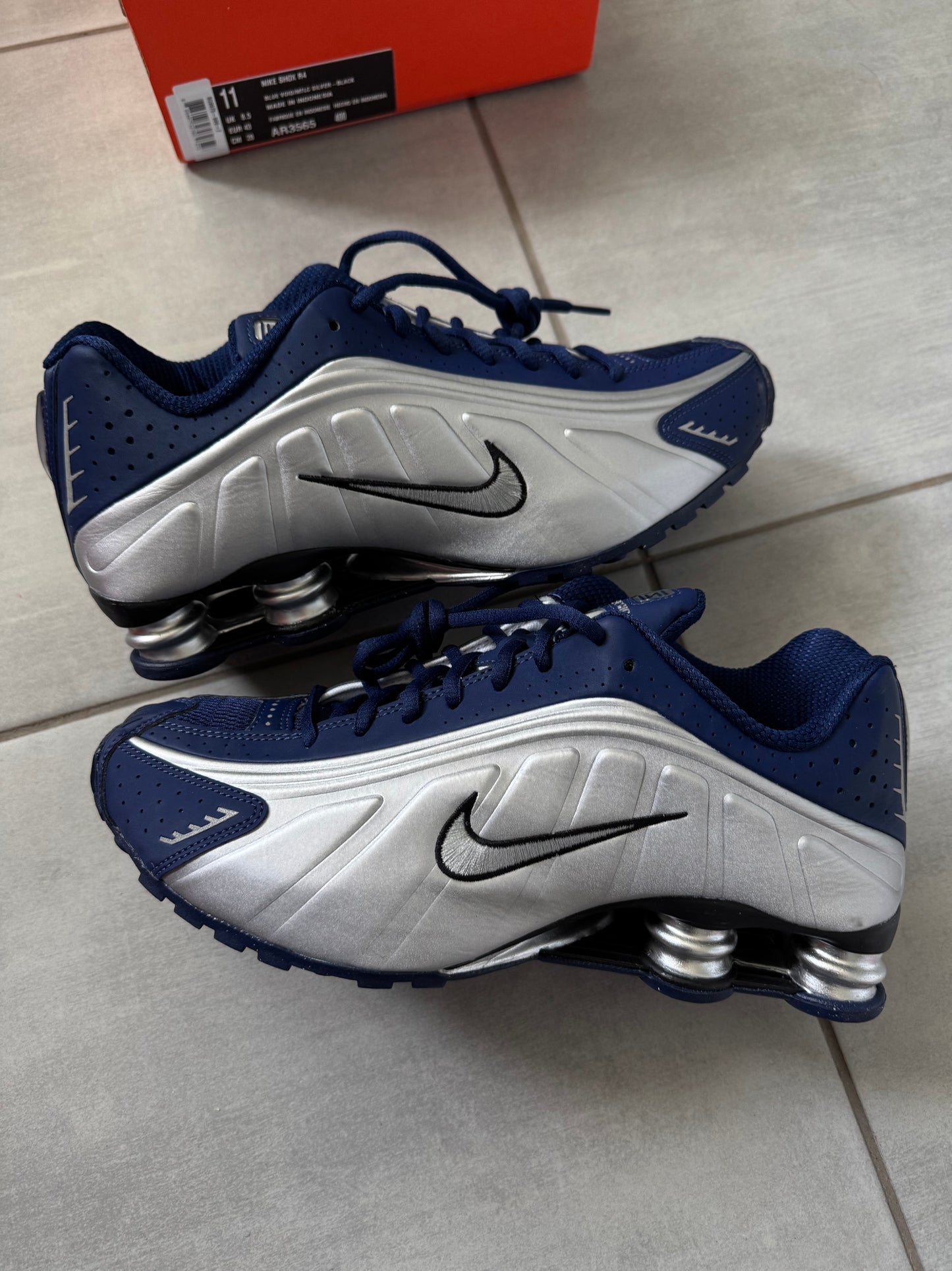 Nike Shox R4 Blue Void