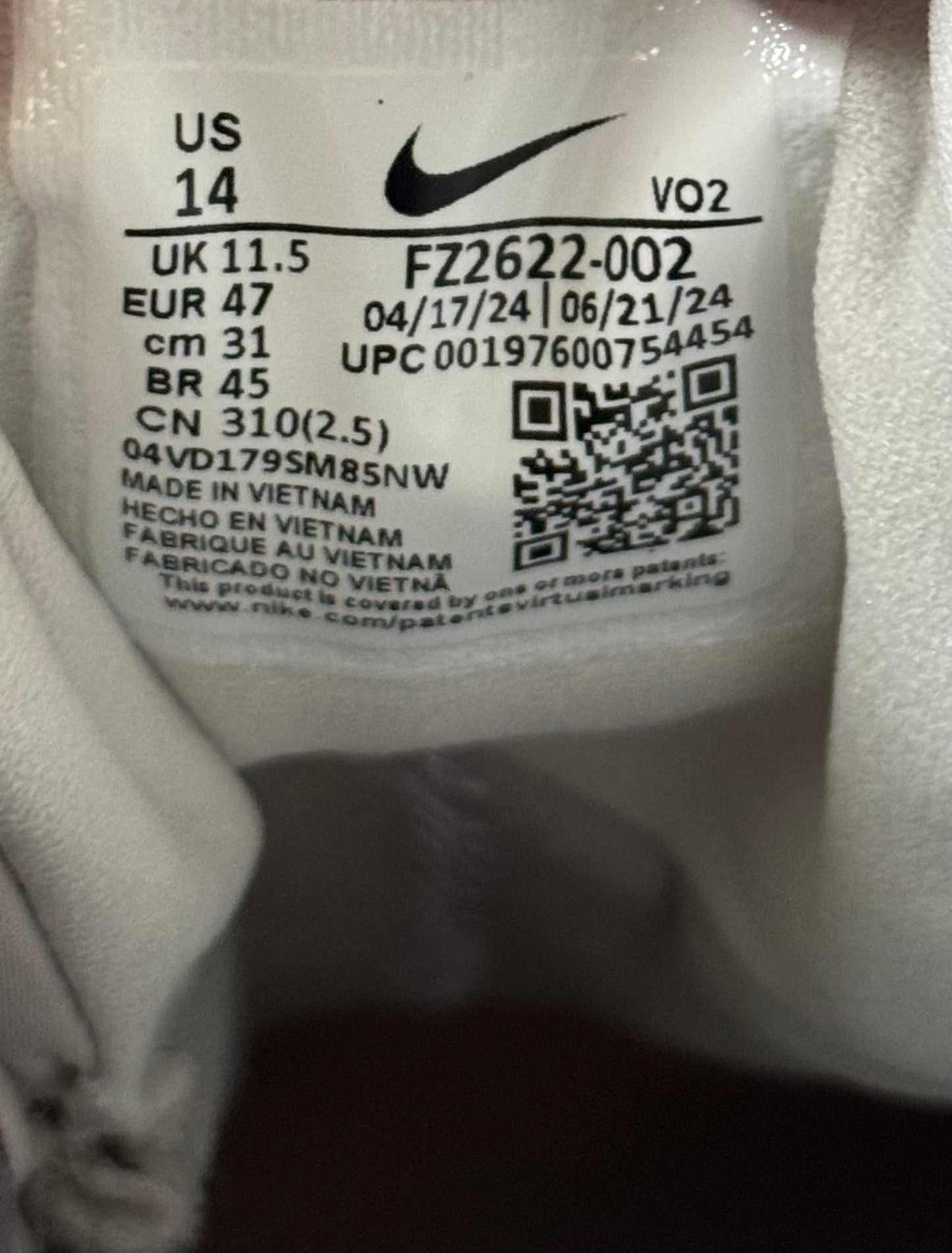 Nike V2K Run Gore-Tex Light Bone FZ2622-002