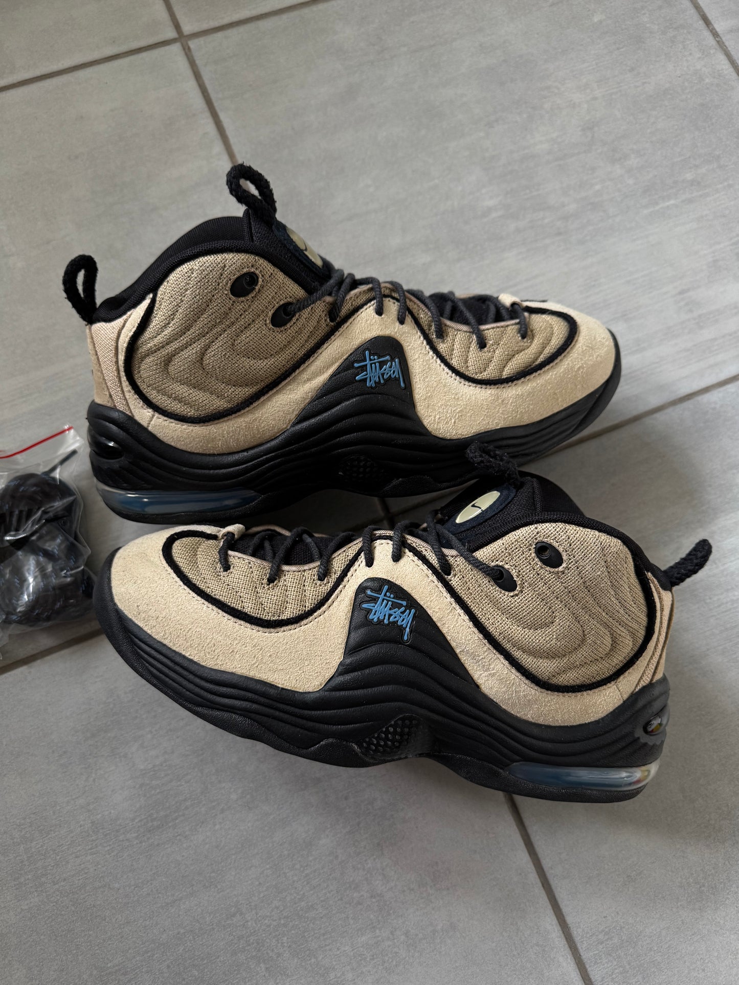 Nike Air Penny 2 x Stussy Rattan Limestone DX6934-200
