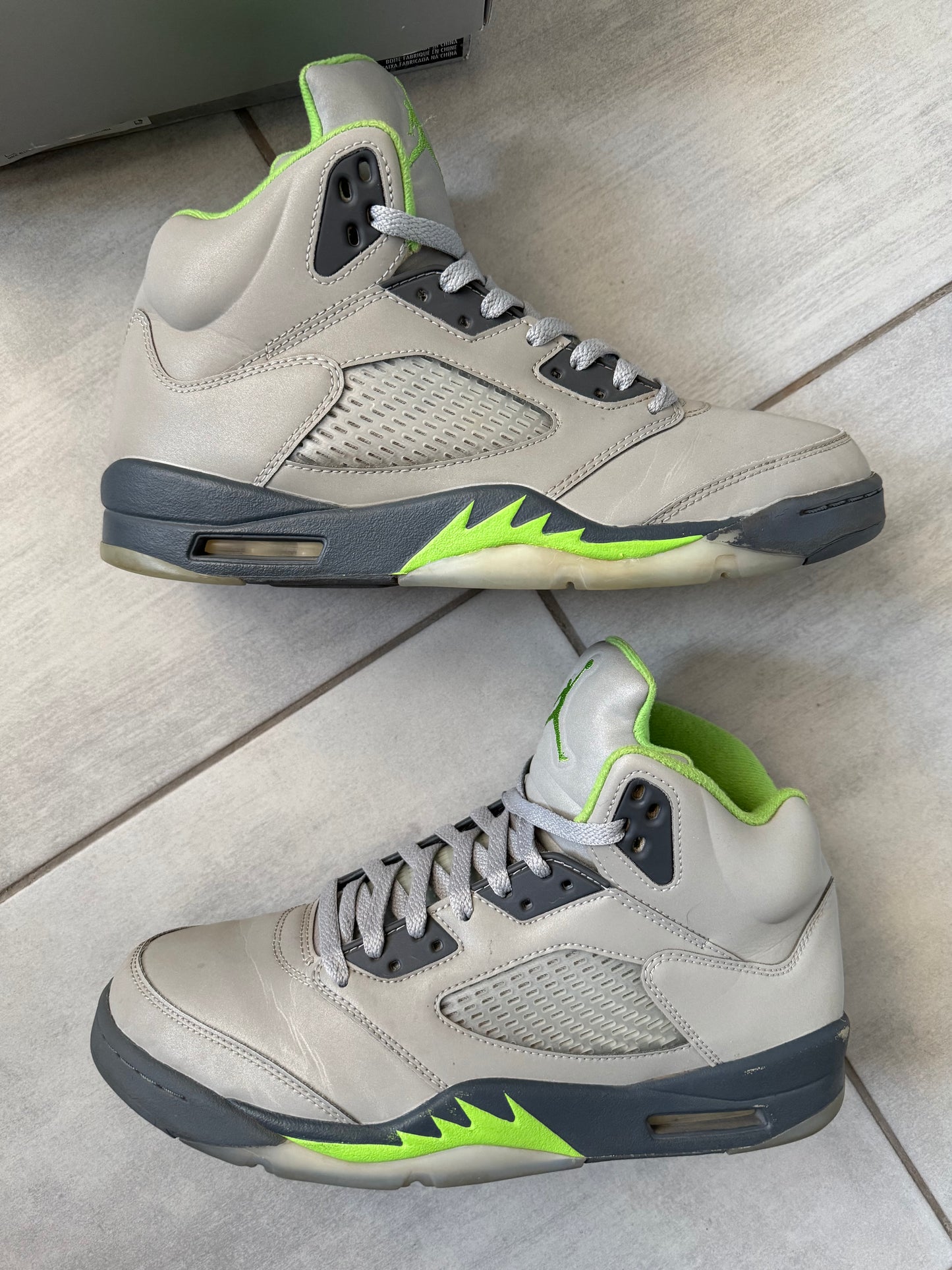 Air Jordan 5 Green Bean